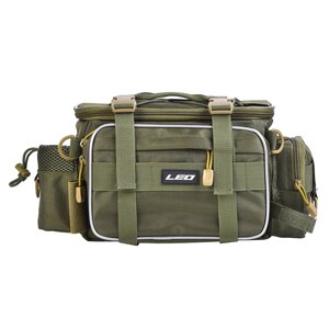 LEO Outdoor Sports Fishing Bag Large Capacity Multifunctional Bag Waist Pack Lures Fishing Tackle Gear Bags 40 * 17 * 20cm: 2