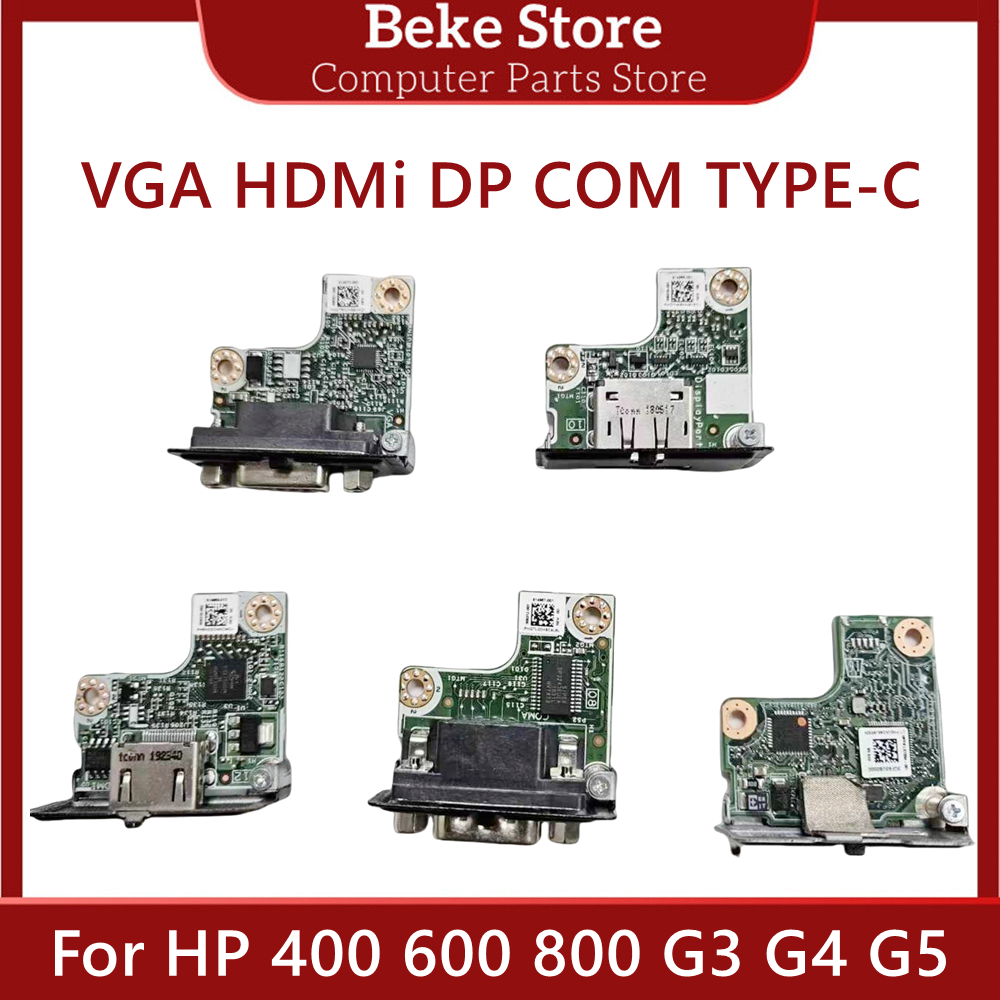Originele Voor HP 400 600 800 G3 G4 G5 VGA HDMI DP COM TYPE-C Board Display Port Board Connector 906321 -001 906315 -001 906312 -001