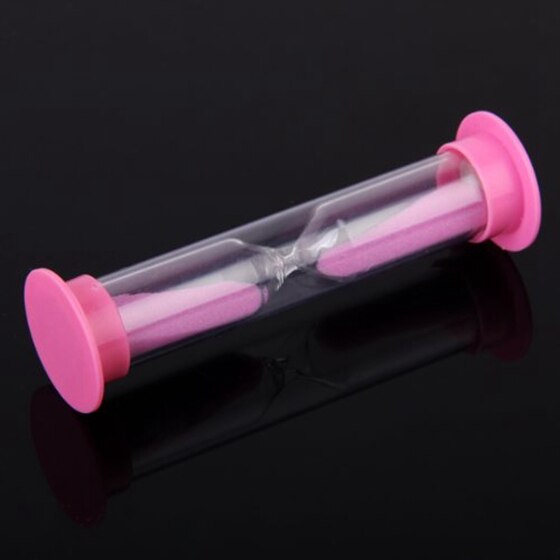 Two minutes hourglass sand timer - Pink