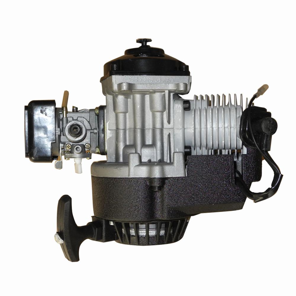 1E44-6 49cc 2 stroke engine with gearbox for mini dirt bike,Pocket bike,Mini atv,Easy pull starter