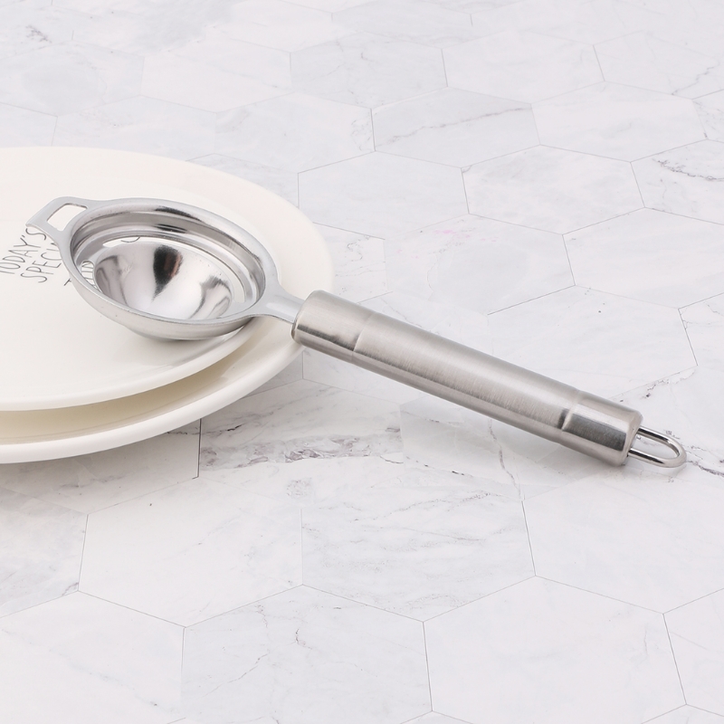 Tuorlo d'uovo Separatore del Bianco D'uovo Separa Setaccio in Acciaio Inox Attrezzo Della Cucina Utensile