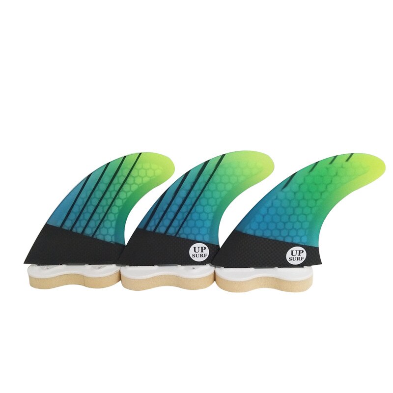 Tabla de surfe fcs  g5 surfe finnene surfebrett surfe finnene glassfiber surfebrett finner fcs 1 m størrelse thruster finne