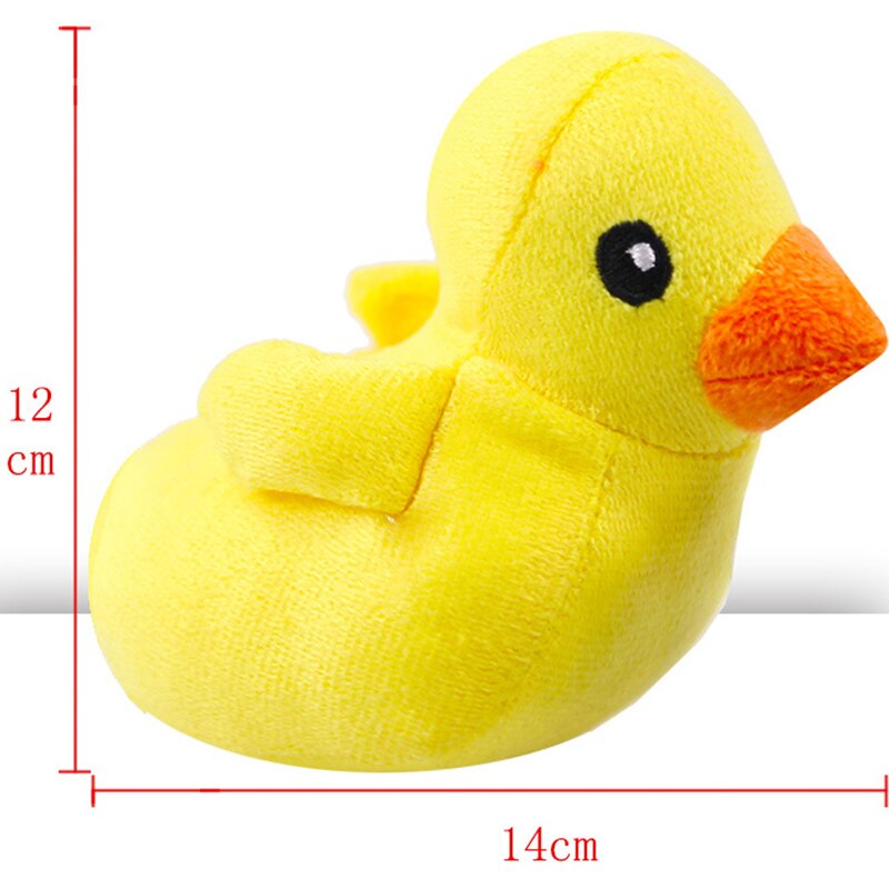 Puppy Teething Toys Dog Plush Vocal Toys Variety of Fruit Cartoon Animals Pet Cat Supplies Toys Pet Supplies puppy accessories: duck