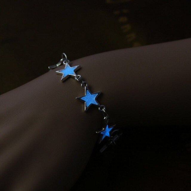 2022 Enkelbanden Voor Vrouwen Little Star Hart Bloem Glow In The Dark Enkelband Op Been Voet Zomer Strand sieraden: style 03