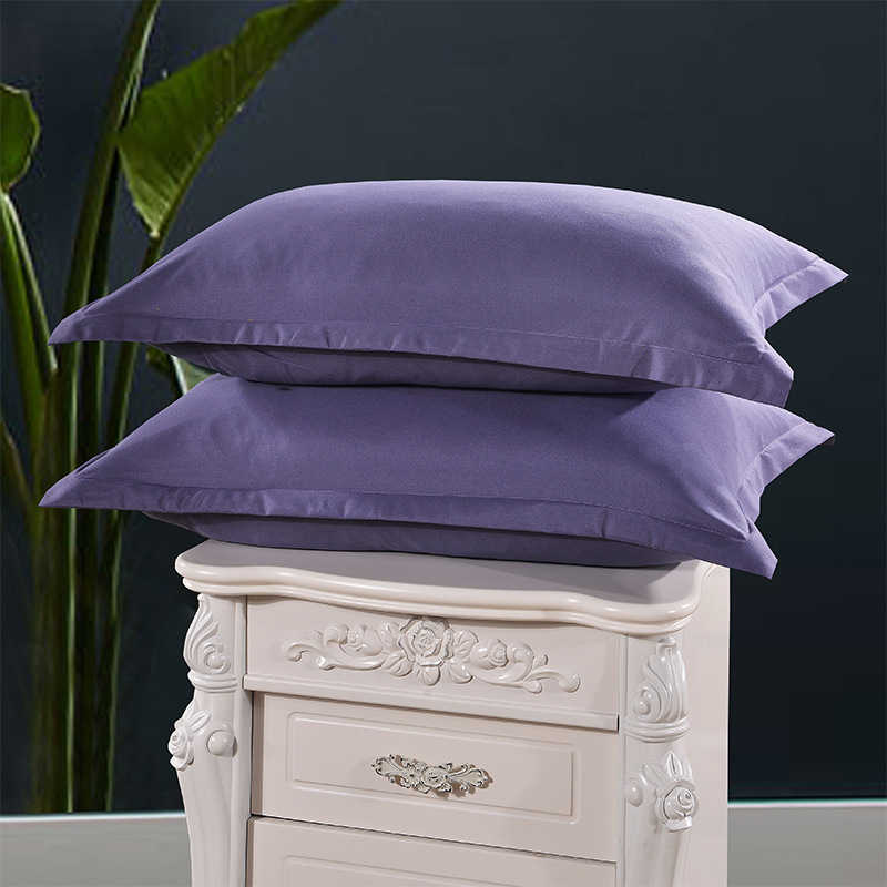 Vaaleansininen väri tyynyliina yksivärinen 100%  polyesteri tyynyliinat lyhyt tyylinen tyynynpäällinen 1 kpl 48cm*74cm 50