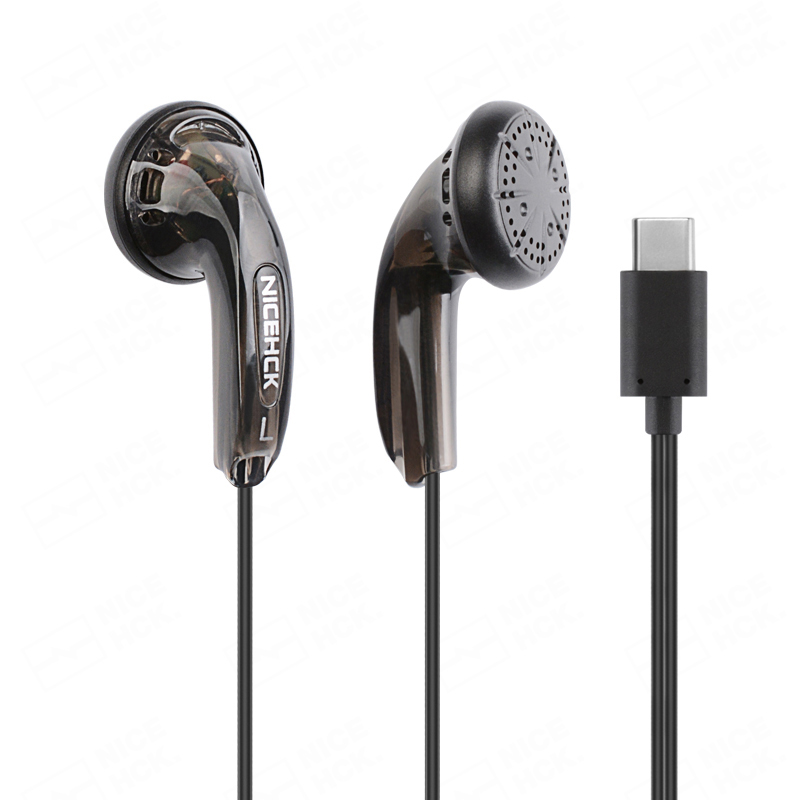 NICEHCK Traceless 3.5mm HIFI Earbud 15.4mm Dynamic Driver Unit DJ Bass Earphone Wired HD Microphone Headset EB2S/B40/B70/VIDO: zgniły zielony