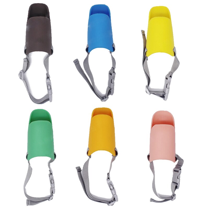 Silicone Dog Muzzle Cute Duck Muzzle Mask For Dogs Anti Bite Stop Barking Small Large Dog Mouth Muzzles Pet Dog Accessories