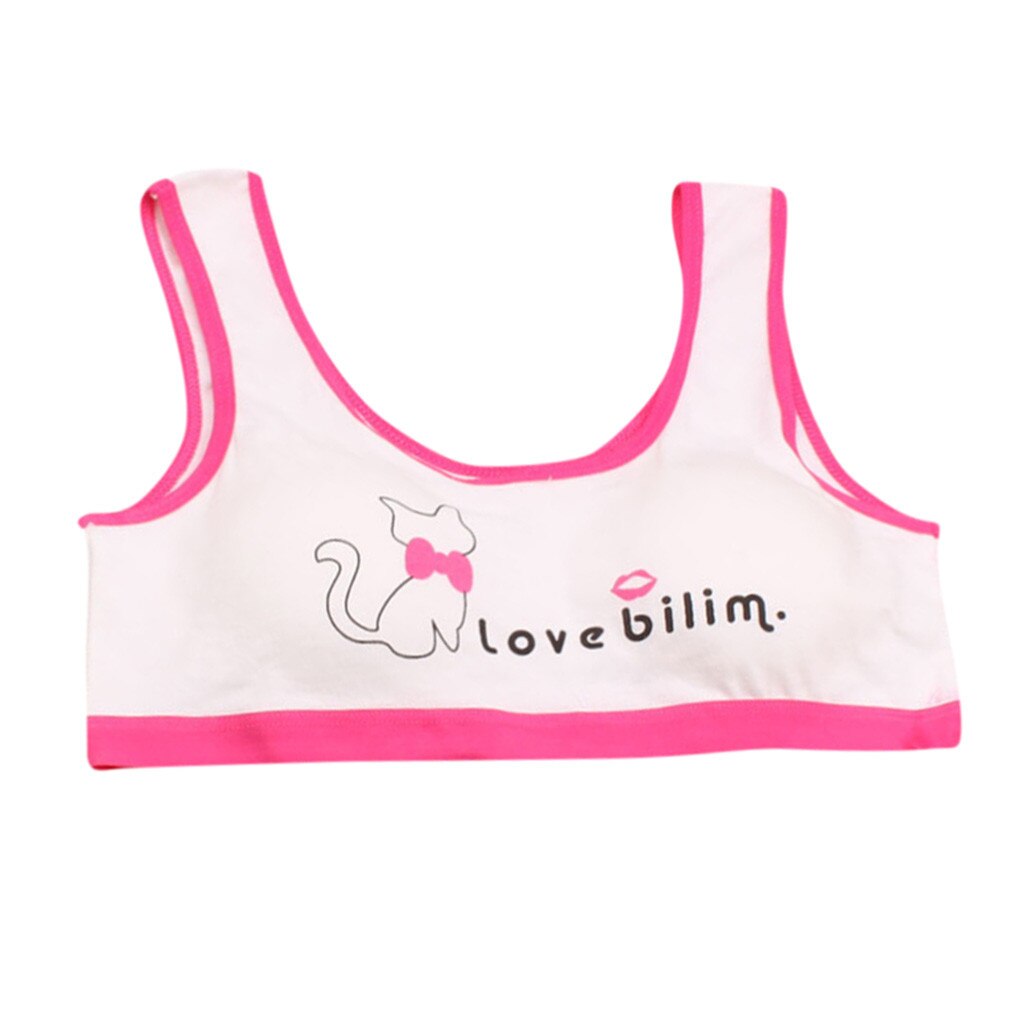 Young Girls Bras Comfortable Student Underwear Lace Cotton Children Undergarment Clothes May 7th: G