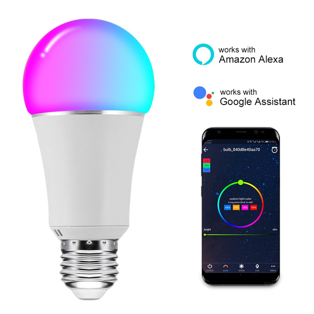 7W Smart Rgbw Tuya App Wifi Controle Lamp Sluit Alexa En Google Thuis Voice En App Controle Lange- bereik En Controle Groep CR011