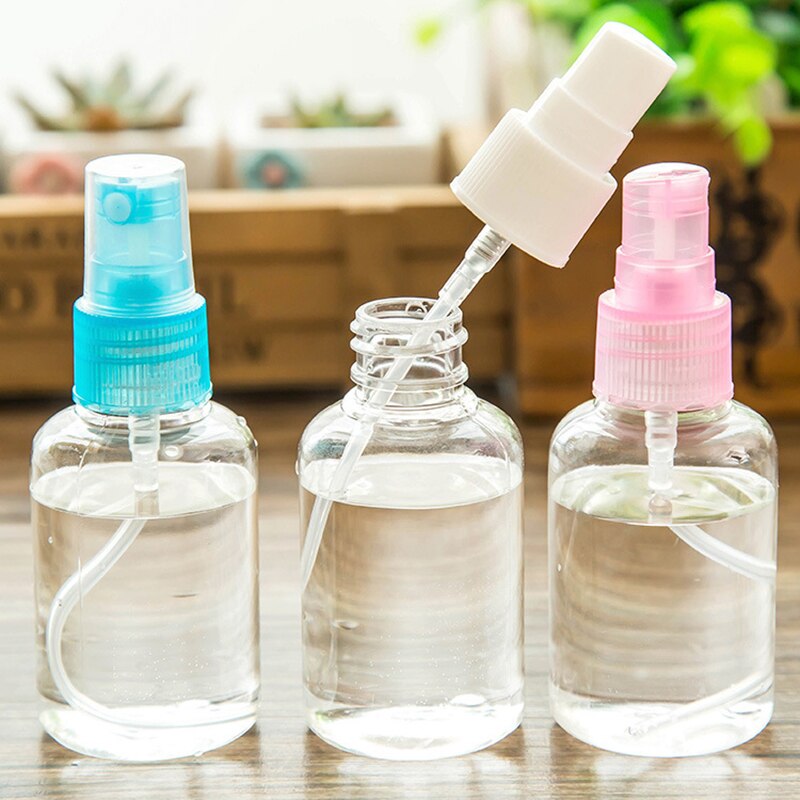 5pcs/lot 50ml Mini Garden Sprayer Empty Prefume Bottle Sprayer Small Water Jar Box Fog Maker Trigger Pressure Garden Tools