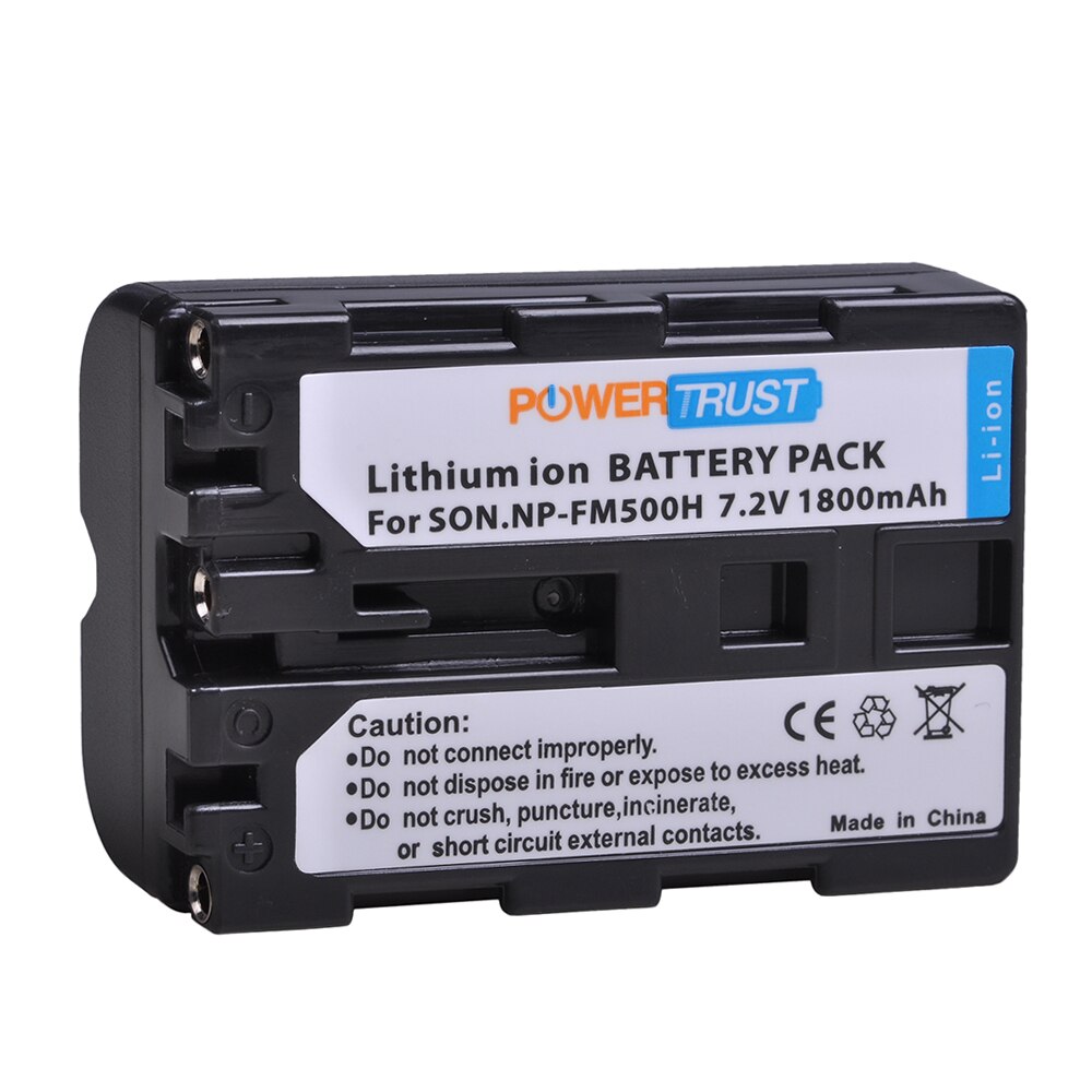 NP-FM500H for Sony Infolithium M Battery and Sony Alpha A900 SLT-A57 A58 A65 A68 SLT-A77 II, 77M2, A99 II, ILCA-99M2 Camera
