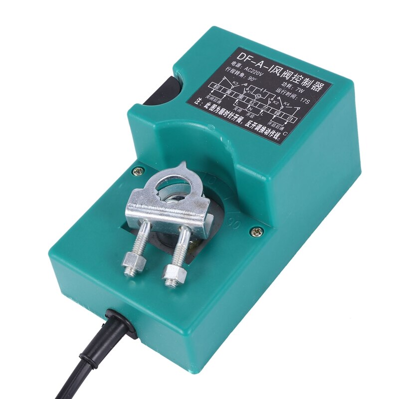DF-A-I Damper Controller Electric Manual Actuator AC220V Air Valve Damper Actuator Switch for Ventilation Pipe Valve