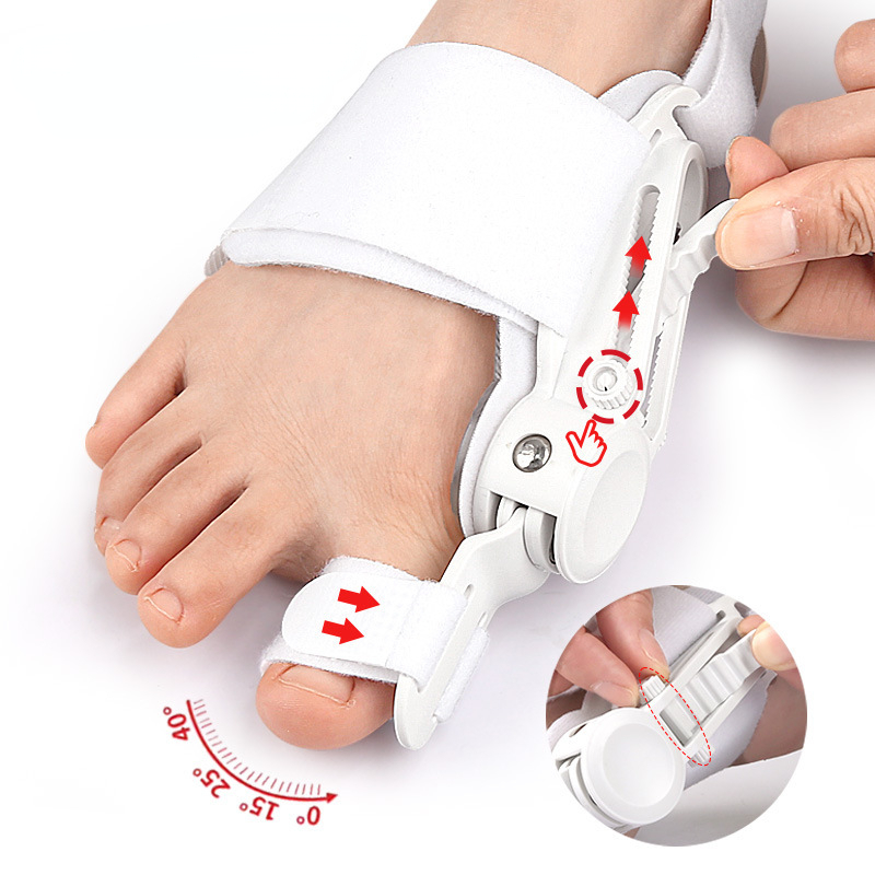 Hallux Valgus Corrector Ballenzehen für Zehen Corrector Fuß Finger Separator Zehenspreizer Fußpflege Bunion Corrector