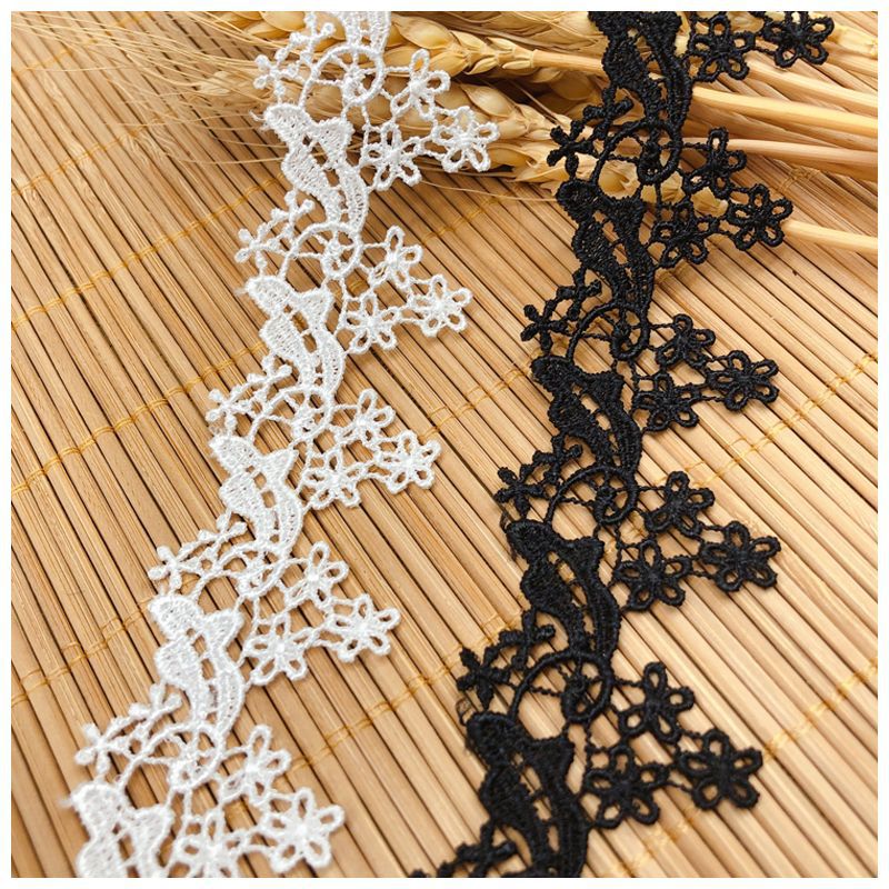 1Yard Kant Roosjes Diy Kleding Accessoires 3.4Cm Kinderen Ondergoed Accessoires Decoratieve Stof Materialen Kant Lint