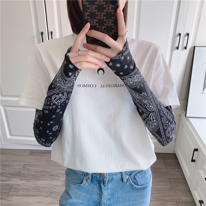 UV-Schutz Set Für Outdoor - Nackenschutz, Armstulpen Und Mütze Schwarz