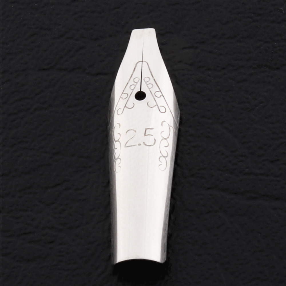 Jinhao 871 fluoresoiva vihreä gootti rinnakkain taide kukka body art litteä kärki vinyyli tiibetin arabia opiskelija toimisto mustekynä: 1 kpl kärki -2.5mm