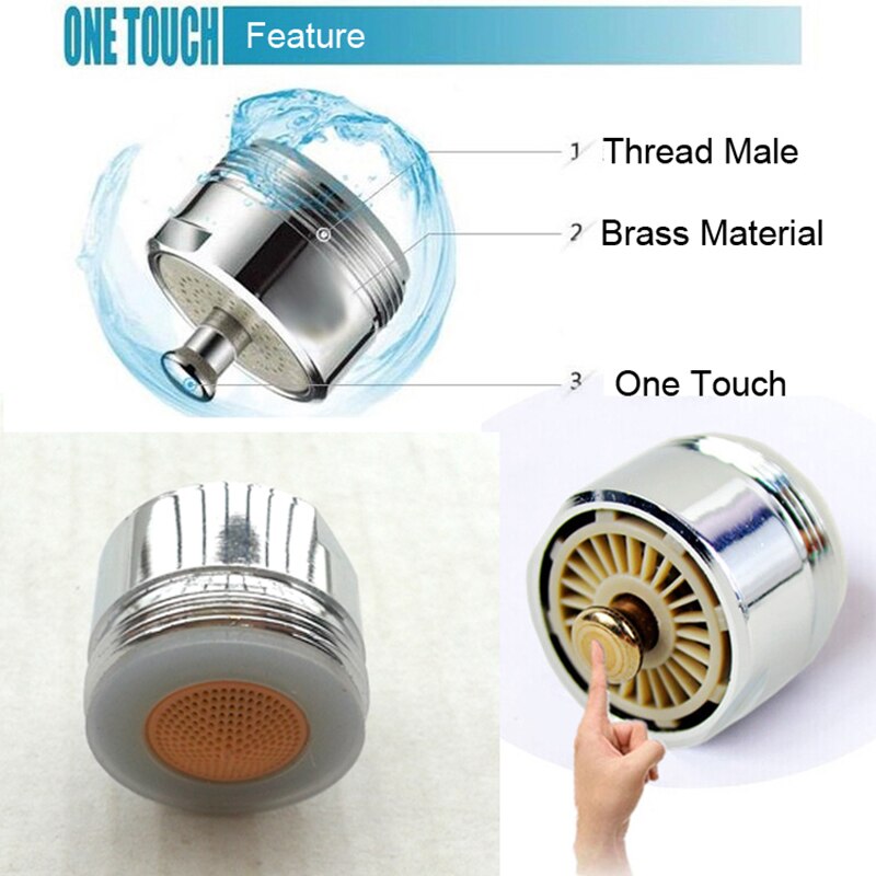 Brass Touch Control Faucet Aerator Water Valve Water Saving one touch tap Aerator