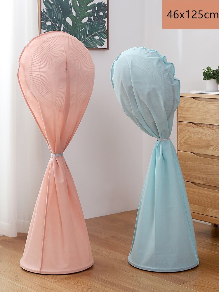 Fan cover dust cover floor-standing round fan cover floor fan cover home all-inclusive electric fan cover dust cover: B1       46x125cm