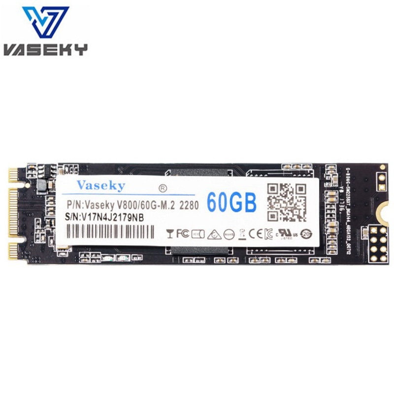 Vaseky Internal Solid State Drives M.2 2280 256GB 128GB 60GB SSD NGFF Connector hdd M2 ssd Hard Drive 1.8 inch Laptop Notebook