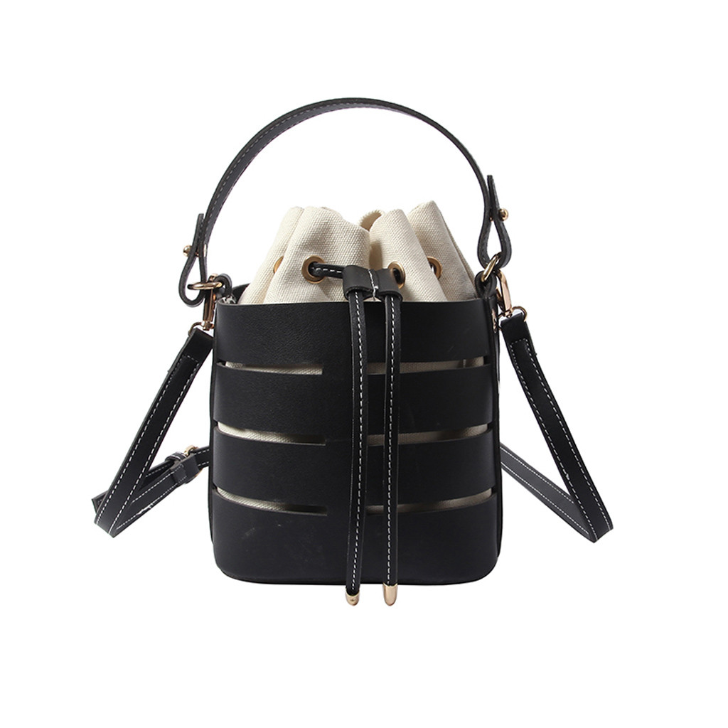 MOLAVE sacs à main seau femmes sacs sac creux multi-fonction et multi-couche sacs à main dames crossbody paquets 9328