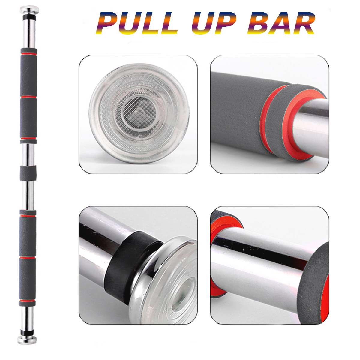 Multi-functional Pull-Up Bar Home Horizontal Bar Steel Push Up Gym Fitness Adjustable Equipment For Arm Sport Indoor Training