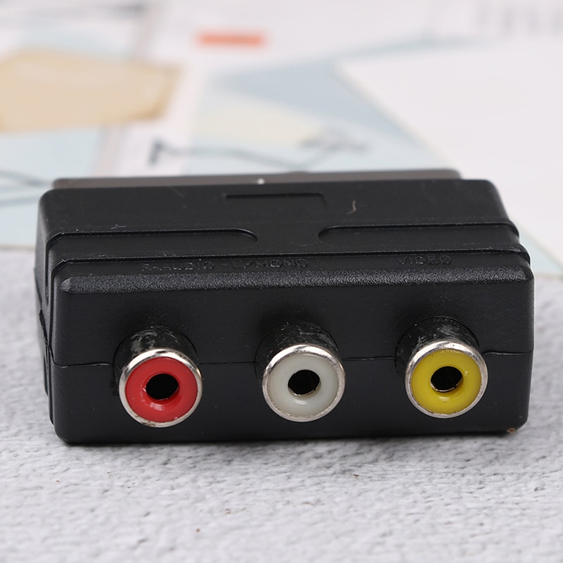 RGB Scart Auf 3 RCA S-Video Adapter Composite RCA ... – Vicedeal