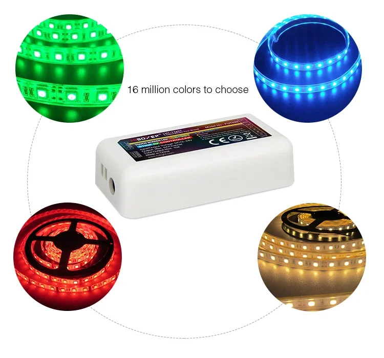 Miboxer fut 036 fut 038 fut 039 fut 096 wl5 wl- box 2 milight  rf 2.4g fjernbetjening lysdæmper cct rgb rgbw rgbcct til led strip lys
