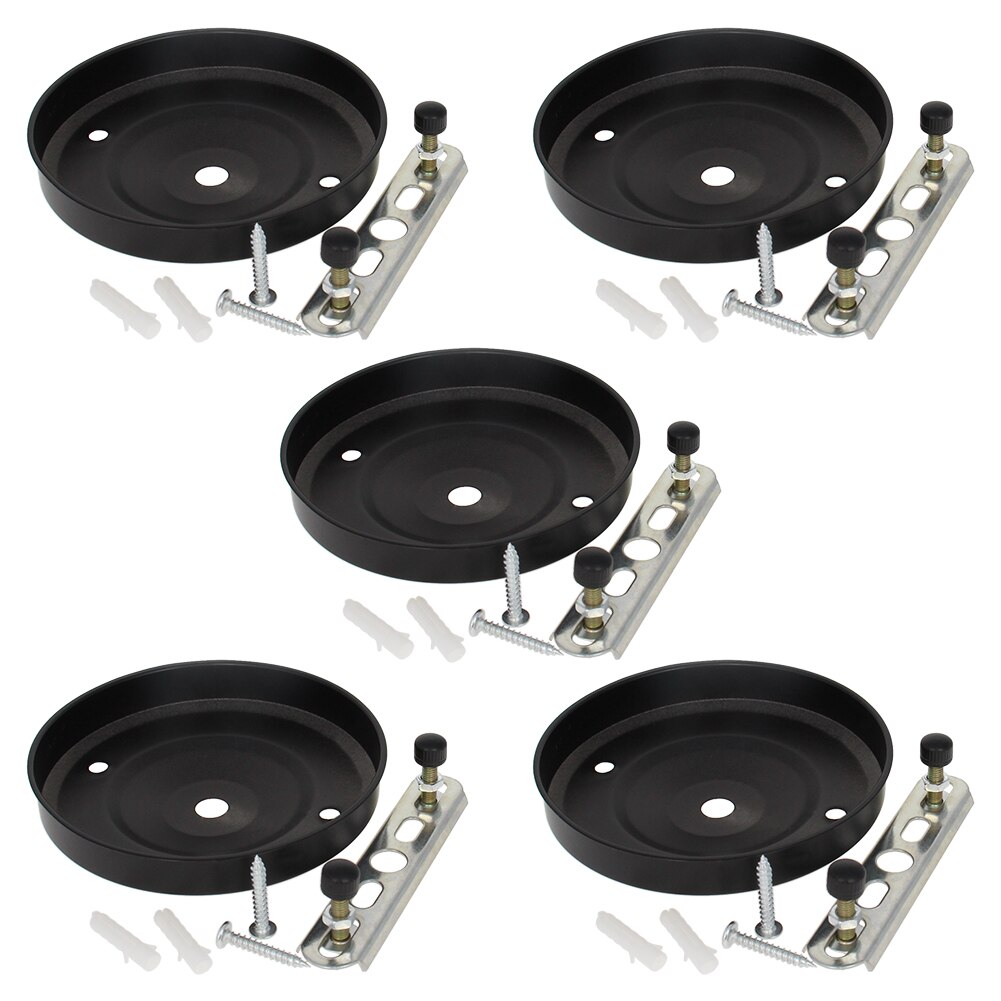 3/5Pcs Pendant Lamp Base Plate Lighting Accessories Ceiling Light Plate Kit Chassis Base 105x23mm For DIY Household Home Lights