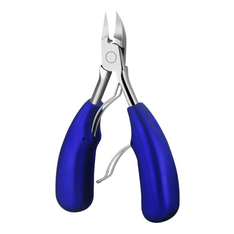 Toe Nail Clippers Ingrown Toenail Podiatry Correction Nippers Cuticle Cutters Cut Paronychia Pedicure Manicure Foot Care Tool: blue