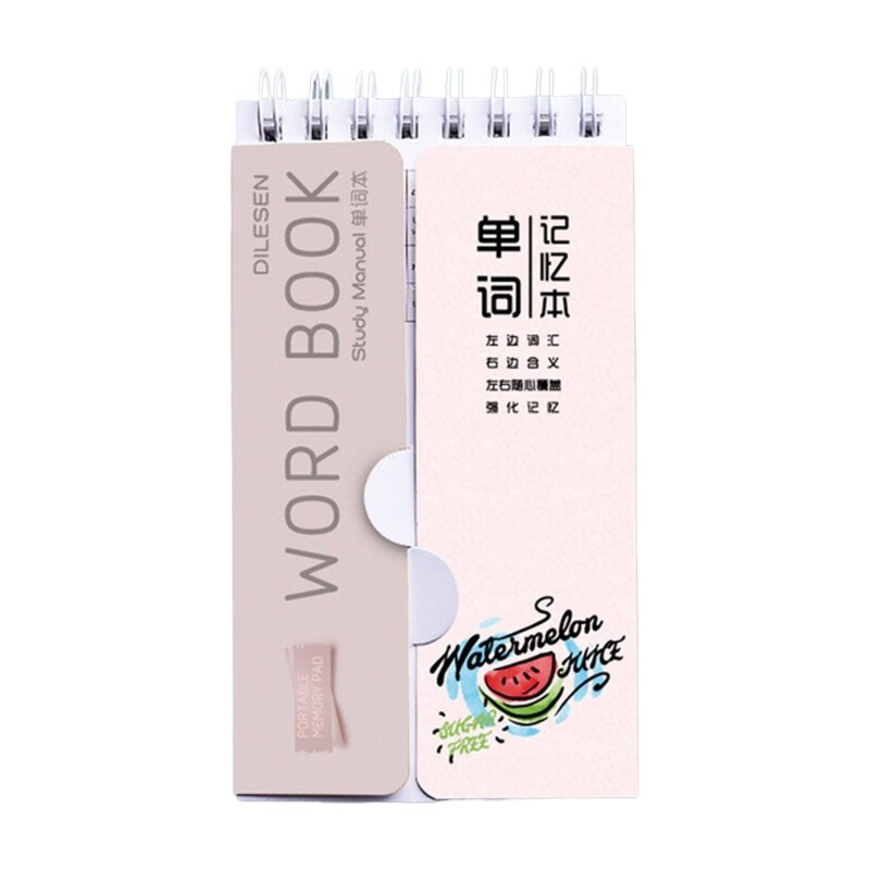 Students Study Notepad Pocket Writing Pad 3&#39;&#39;x5&#39;&#39; 80 Sheets Ruled for Boys Girls 1XCE: watermelon