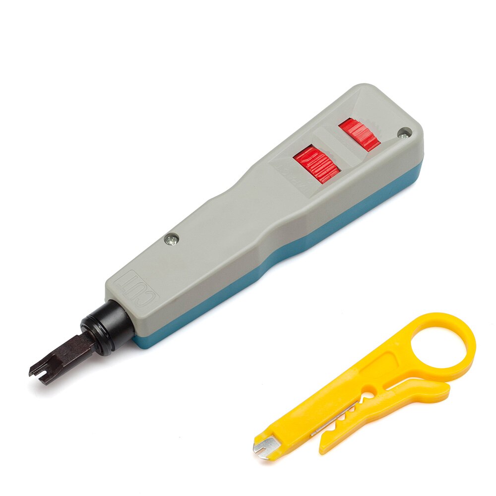 LBSC Netwerk Draad Punch Down Impact Tool met Twee Bladen-110 en BK & Netwerk Draad Stripper