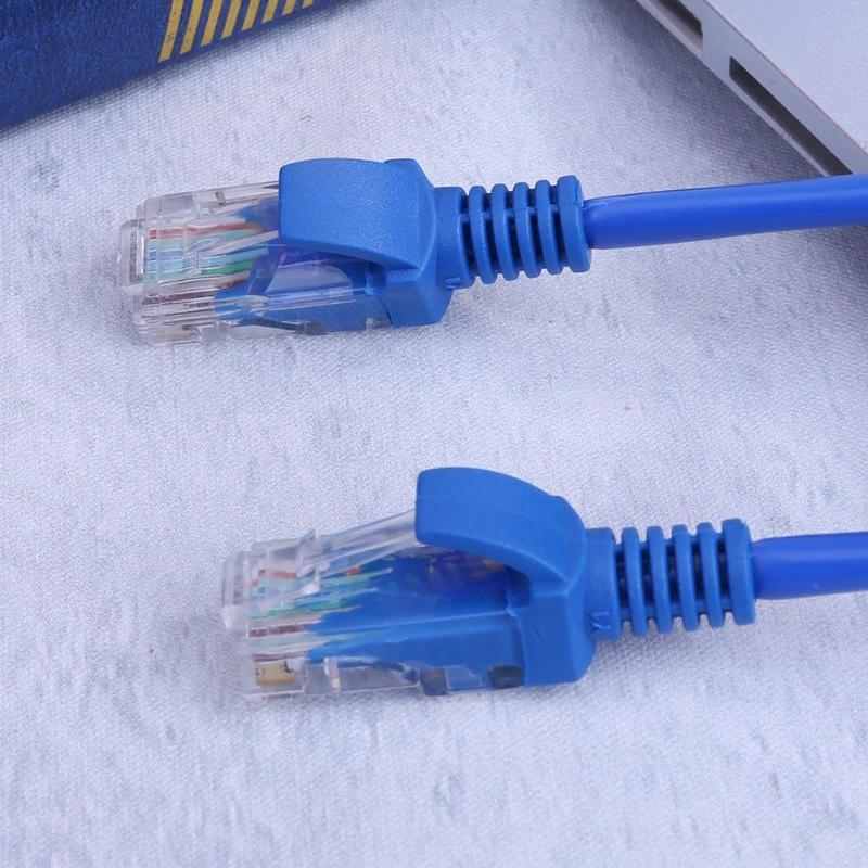 ANPWOO CAT5 RJ45 Ethernet Cables 8Pin Connector Ethernet Internet Cable Network Cable Cord Wire Line Blue 1m/1.5m/2m/3m/5m/10m