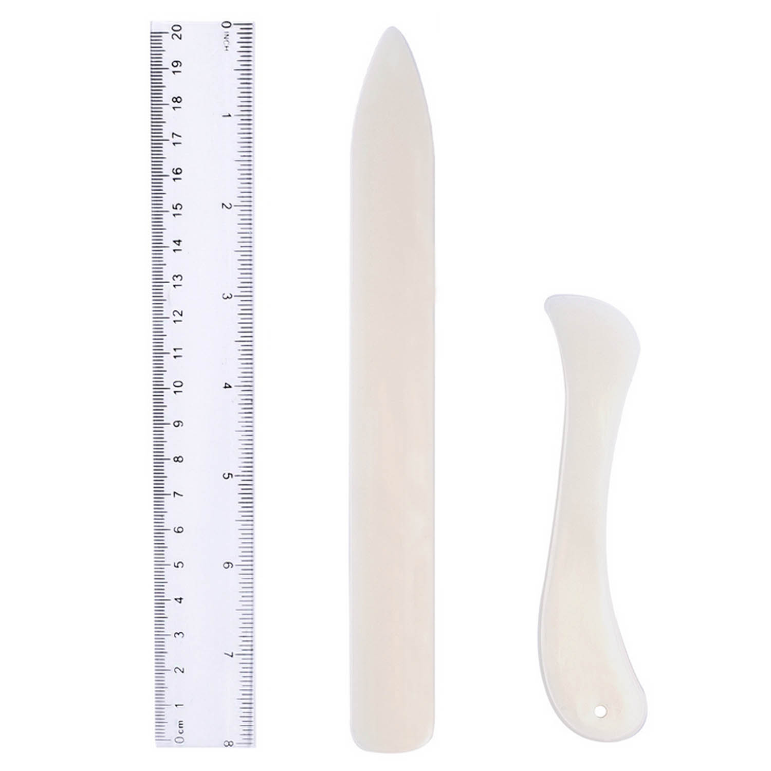 20 pçs encadernação couro costura ferramentas conjunto com pasta de osso creaser agulhas awl encerado rosca para diy artesanal artesanato suprimentos