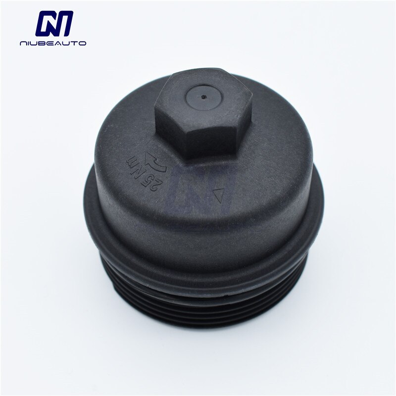 NIUBEAUTO Engine Oil Cooler Filter Cap Plastic Aluminum For Chevrolet Cruze Aveo Sonic Trax Opel Astra 55353325 55593189 5650963