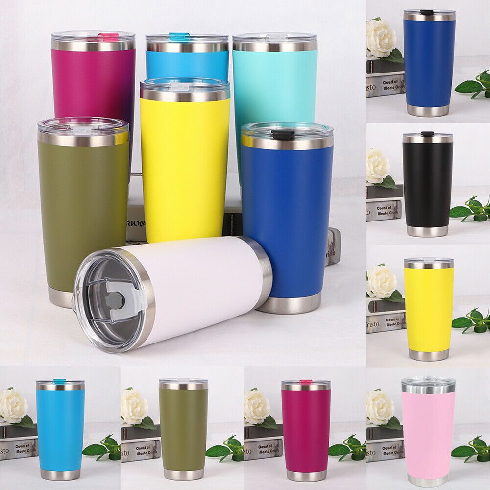 20oz Double Wall Insulation 304 stainless steel Tumbler Vacuum Portable Travel Mug Cup Coffee Shaker Bottles
