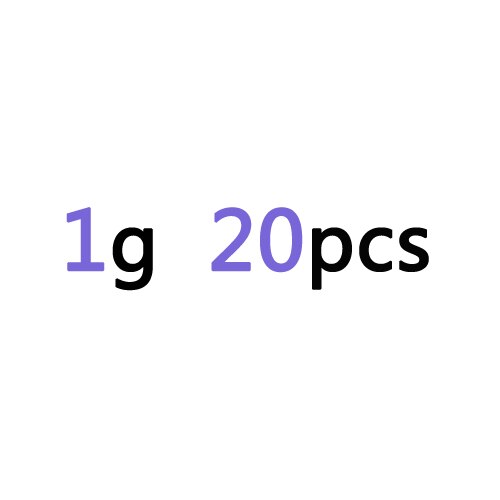 Anzuelo de plomo de 1g-50g, Conector de gancho de cambio rápido, línea de apertura de la boca, peso de plomo, aparejos de pesca de balsa dividida: 1g-20pcs