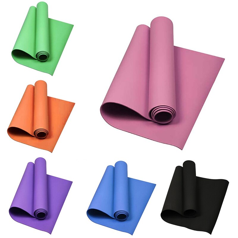 EVA Non-Slip Yoga Mat Sport Gym Soft Pilates Mats Fitness Sports Gymnastic Portable Home Beach Lawn Pad PL