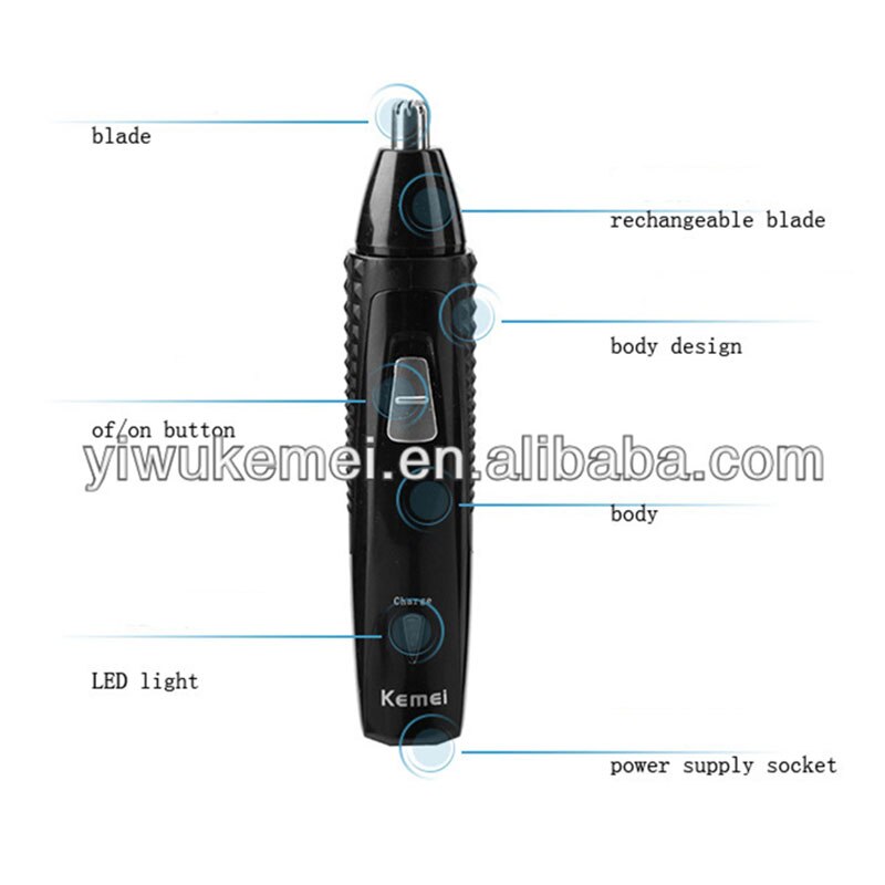 3in1 rechargeable nose trimmer beard trimer for men ear eyebrow machine nose hair trimmer for nose and ear hair removal clean