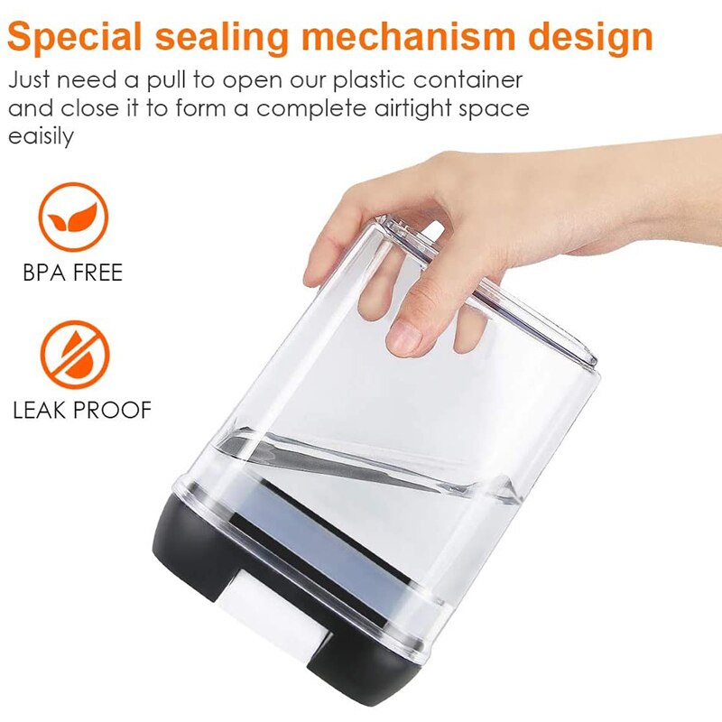 Airtight Food Storage Containers with Lids, 5 Pieces Kitchen Pantry Storage Containers Plastic Cereal Containers