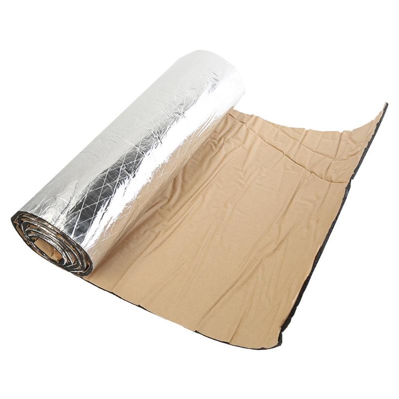 Lámina de espuma antiruido de 200x50cm para aislamiento acústico de coche, accesorios para automóvil de algodón