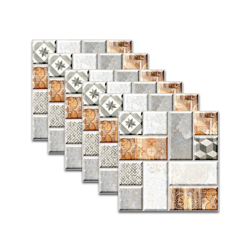 Modern Thick Self Adhesive Floor Stickers Marble Bathroom Ground Wallpapers DIY Bedroom Wall Sticker Decals Room Decor