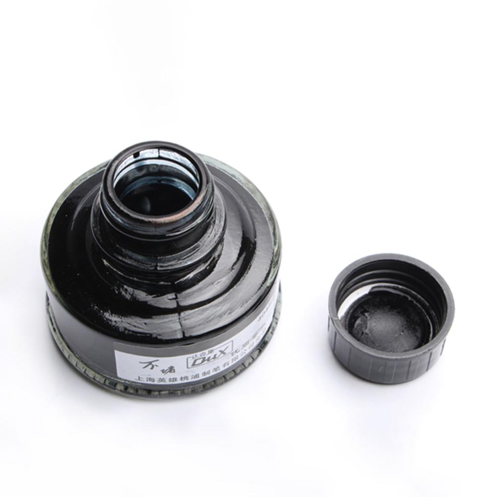 50ML Smooth Writing Fountain Pen Ink Glass Bottle Student School Office Supplies