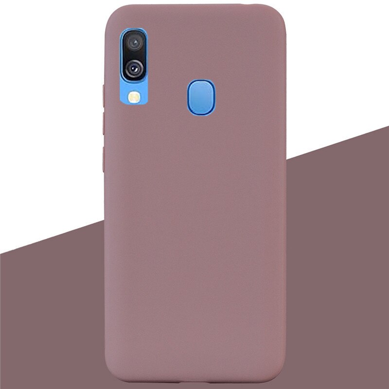For Samsung A40 Case Silicone Cover Soft TPU Phone Case For Samsung Galaxy A40 A 40 A405 SM-A405F A405F Silicon Case Coque Funda: 17 Coffee