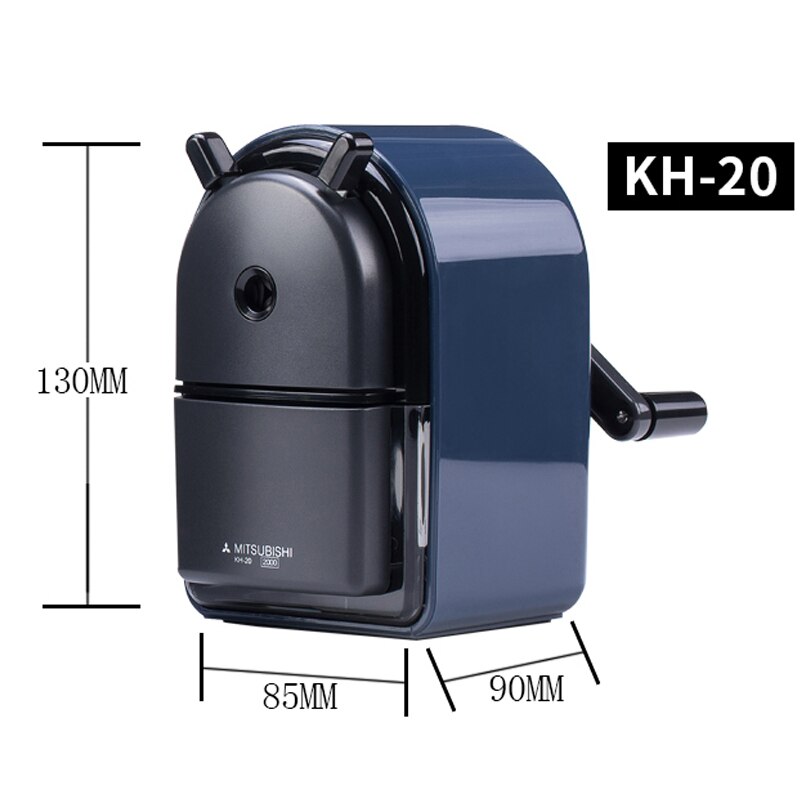 Uni Pencil Sharpener Hand Turn Pencil Sharpener KH-20 Adjustable Thickness Manual Pencil Sharpener Student Sketch
