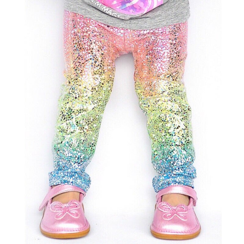 Peuter Meisje Pant Kids Baby Meisjes Broek Sequin Kleurrijke Bodems Meisjes Leggings Broeken Lente Herfst Kleding Eenhoorn 1-6Y