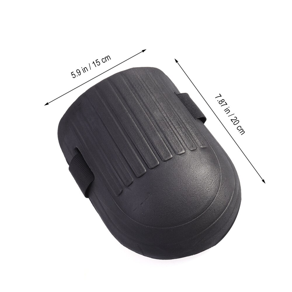 1 Paar Tuinieren Beschermende Kleding Knie Pads Met Waterdichte Eva Kussen Innerlijke Liner (Zwart)