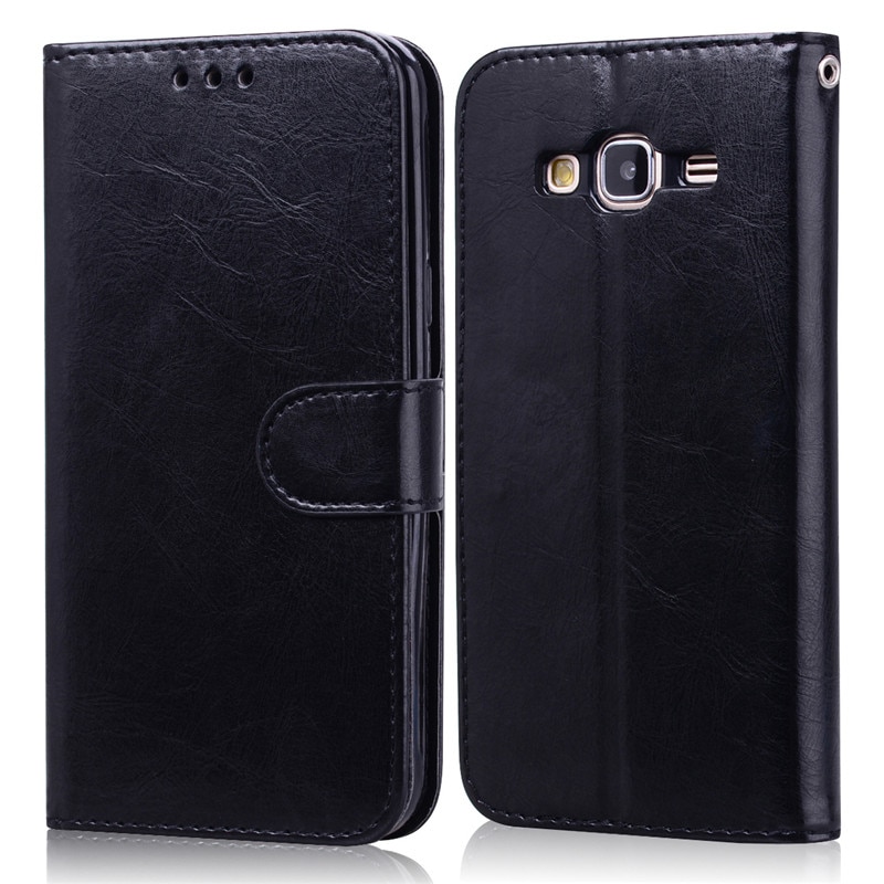 Leather Flip Case Voor Samsung Galaxy J3 Case J320F Luxe Portemonnee Case Voor Samsung J3 J 3 J310F volledige Cover Bumper Coque