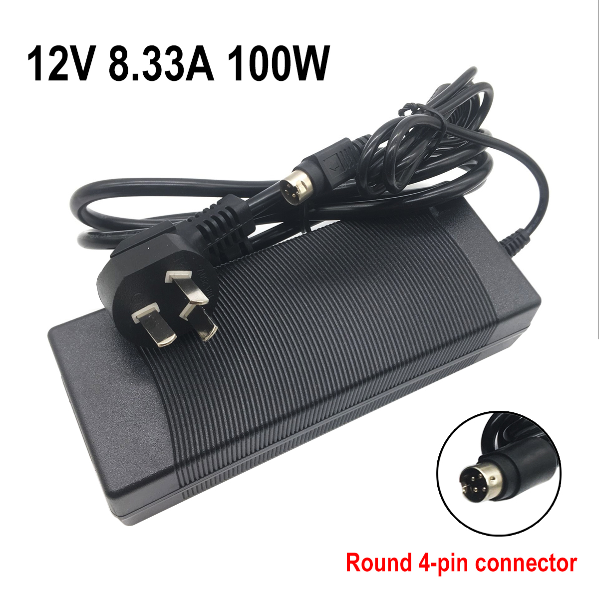 4-Pin 12V 8.33A 100W AC Adapter Charger For PGB EA11011D-120 EA11001E-120 EA Synology DiskStation DS918+ DS916+ Power Supply