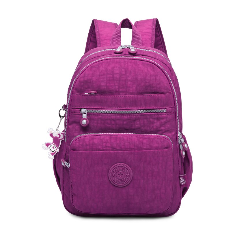 TEGAOTE , Mochila para chicas adolescentes, Kipled, mochilas de nailon, Mochila femenina, Mochila de viaje para mujer, Mochila escolar, bolsa para mujer: 3