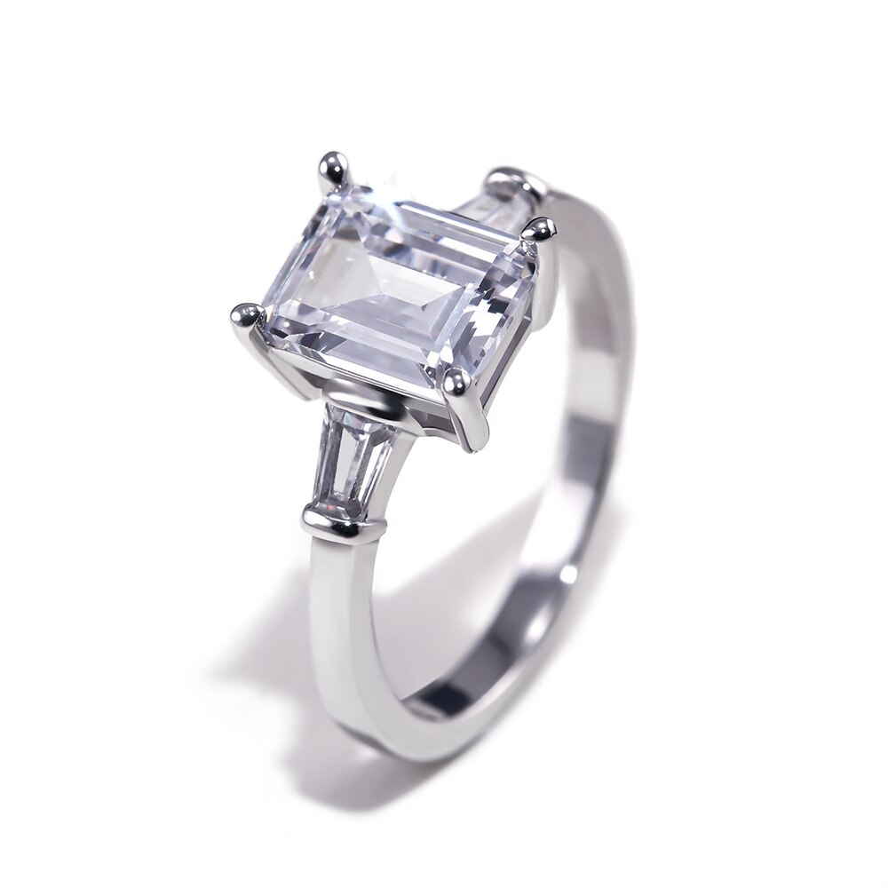 2020 nova princesa de luxo 925 prata esterlina anel de noivado para mulheres senhora presente aniversário jóias por atacado moonso r5487